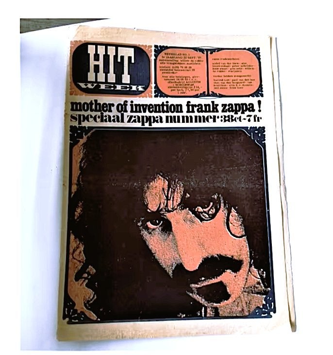hitwerk nr.1 *1967*- Frank zappa nummer, Boeken, Ophalen of Verzenden, Gelezen, Muziek, Film of Tv