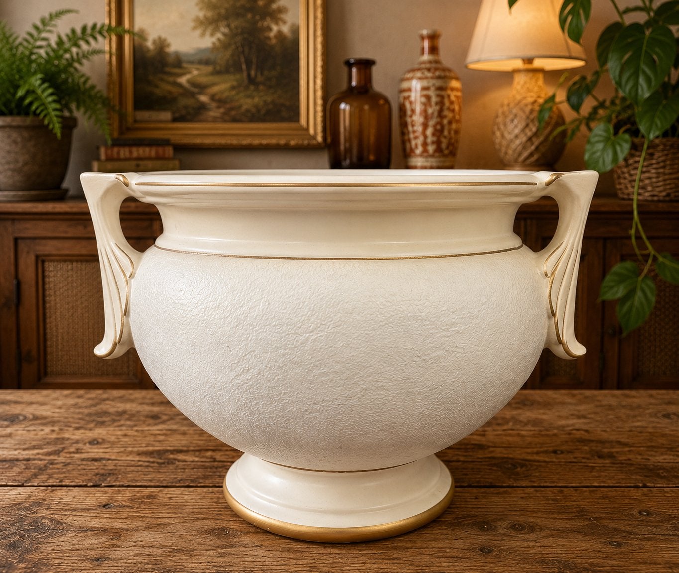 Grote La Maison Handmade keramieken cachepot / sierpot 36 cm, Ophalen