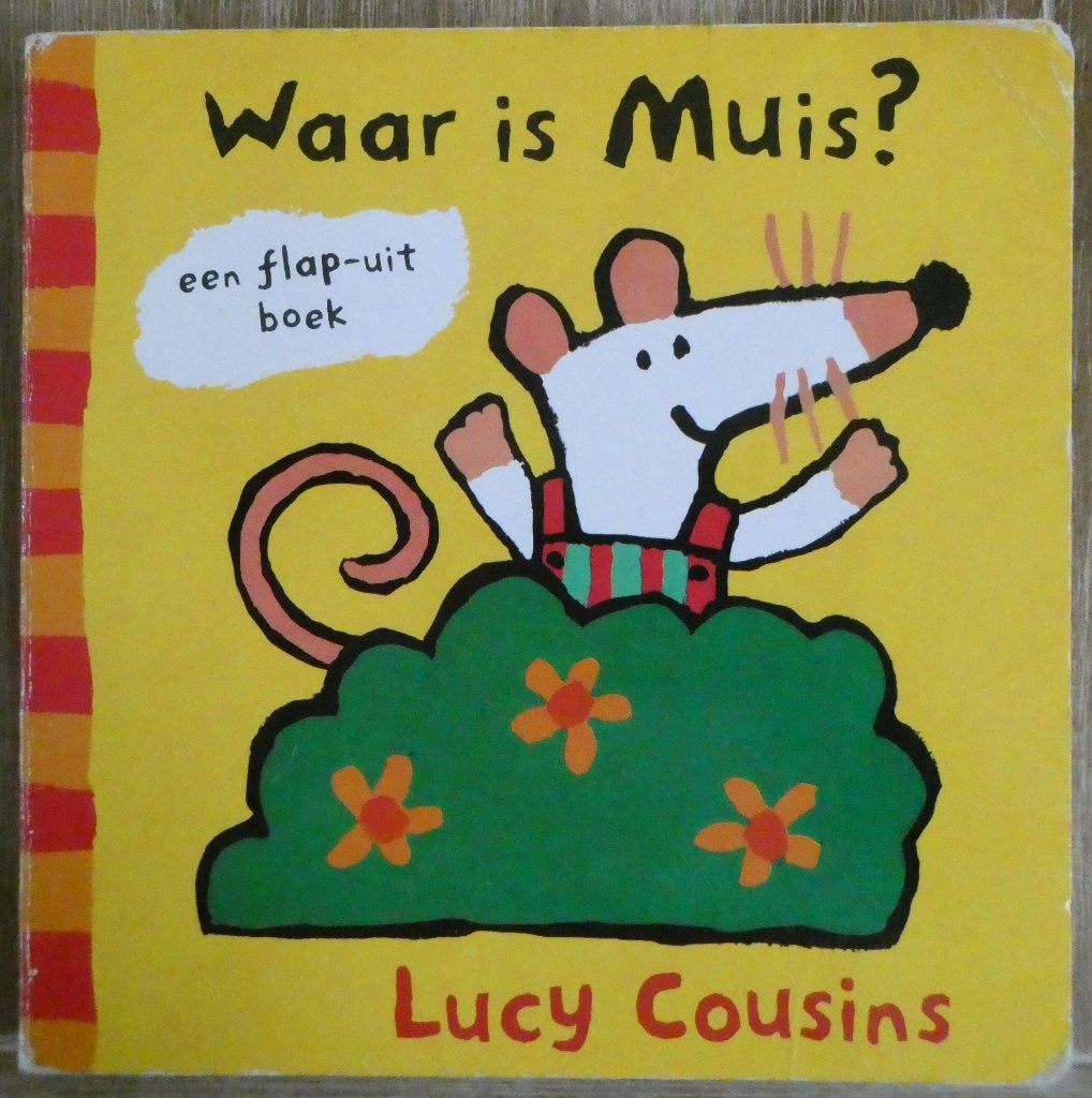 Waar is Muis  - Lucy Cousins - Kartonboekje, Ophalen of Verzenden, Gelezen, Lucy Cousins, 2 tot 3 jaar