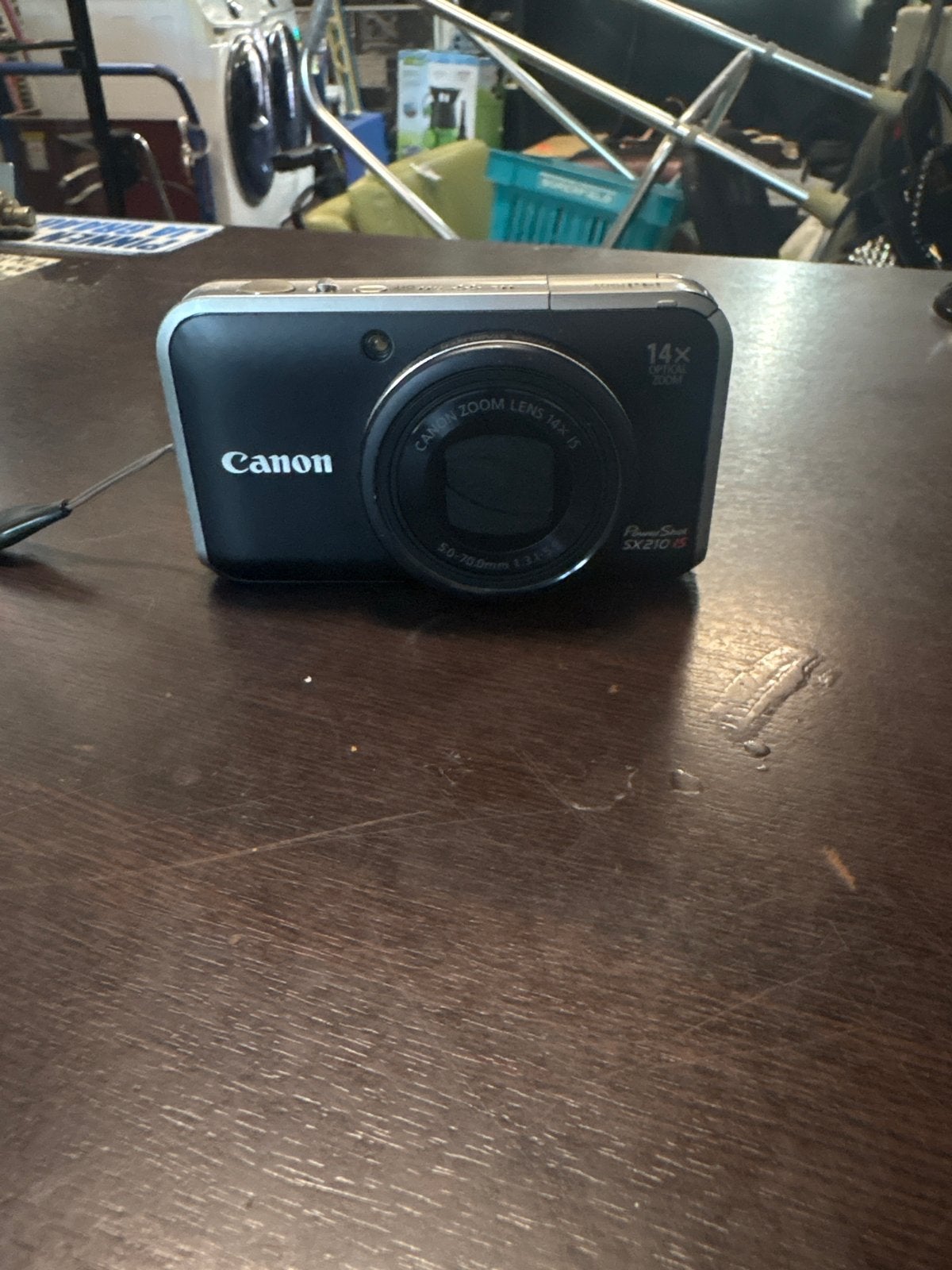 Canon PowerShot SX210 IS Compactcamera - Zonder oplader, Gebruikt, Canon, Ophalen of Verzenden, Accu