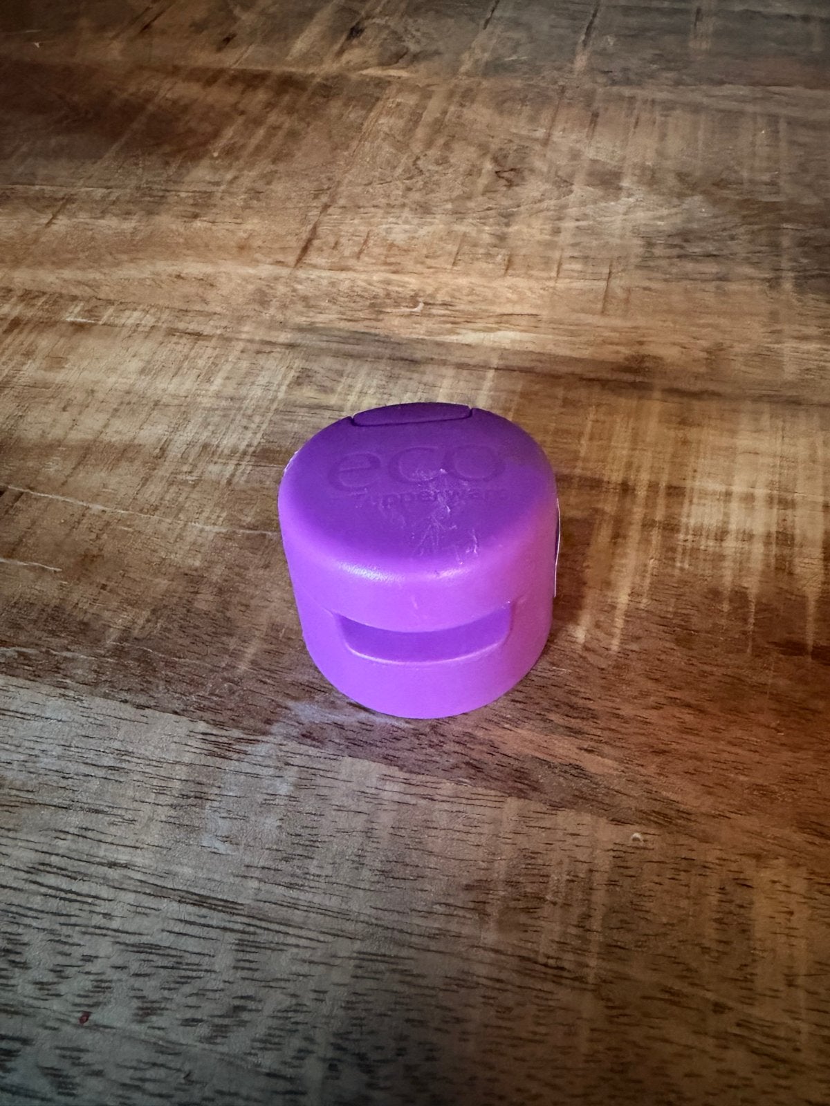 Tupperware Eco Drinkfles Dop Paars, Gebruikt, Paars, Ophalen of Verzenden, Drinkfles