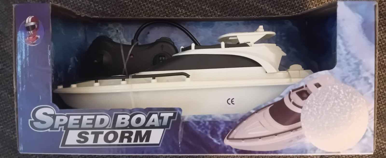Nieuwe RC Speedboot Storm - Wit - 27 MHz, Overige merken, Groter dan 1:32, Onbekend, Nieuw