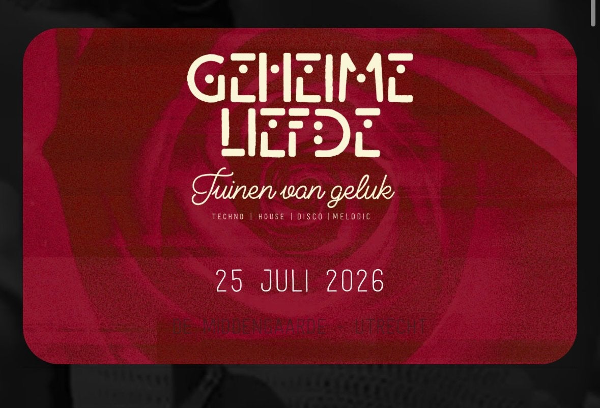 2 x kaarten voor Geheime Liefde op 25 juli, Tickets en Kaartjes, Twee personen