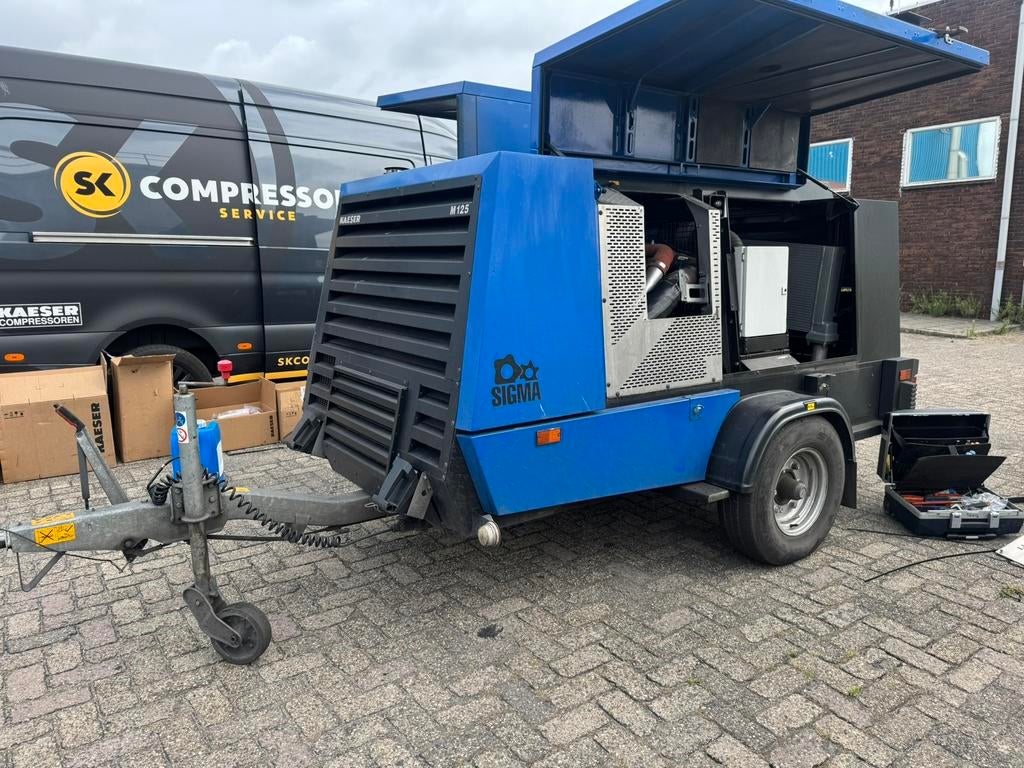 Mobiele compressor onderhoud, verkoop en verhuur, Doe-het-zelf en Verbouw, Compressors, Ophalen of Verzenden