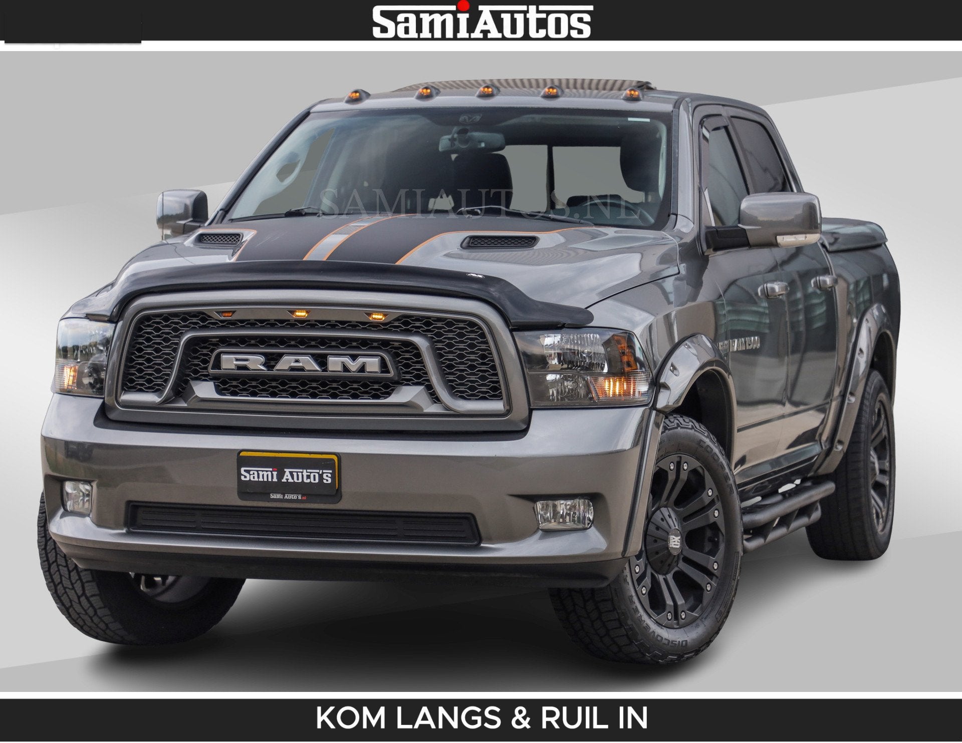 Dodge Ram WIDE BODY | SPORT | 5.7 V8 HEMI | DUBBELE CABINE C, Auto's, Bestelauto's, Automaat, Euro 5, Gebruikt, 5654 cc