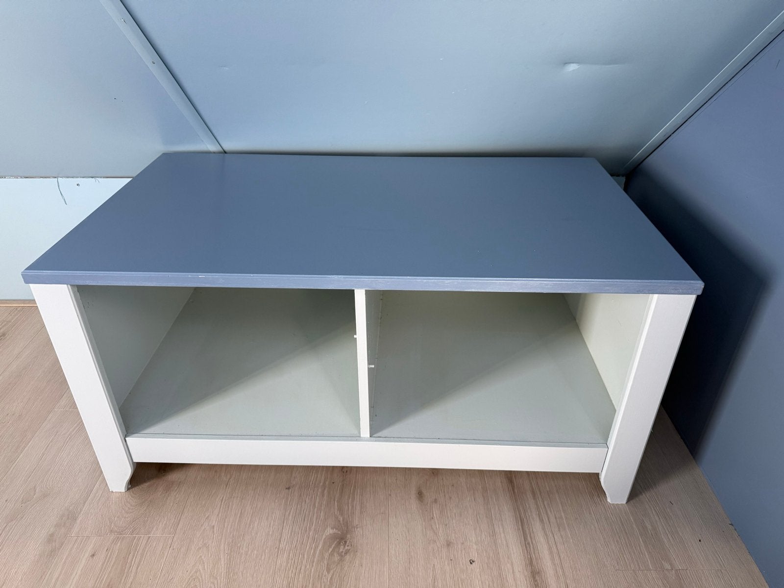 Opbergkasje/bijzettafel met opbergruimte, Huis en Inrichting, Ophalen, Gebruikt, 50 tot 100 cm, Overige houtsoorten