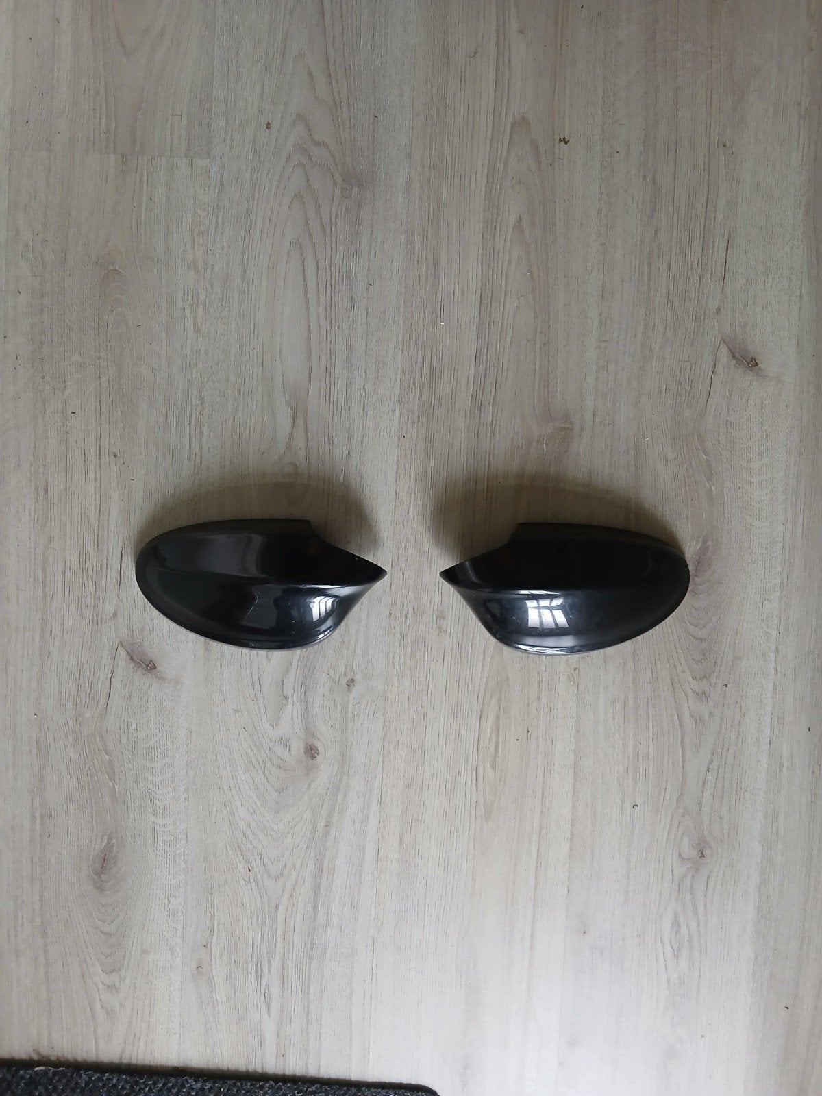 spiegelkappen sapphire black metallic voor bmw e90, Ophalen of Verzenden, Gebruikt, BMW