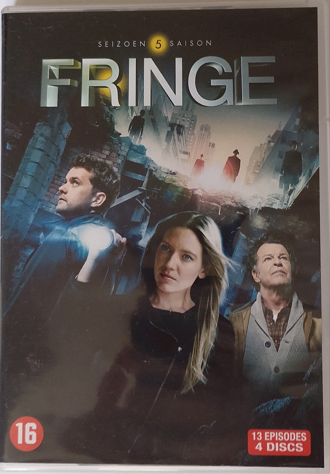 Fringe seizoen 5 het allerlaatste seizoen!! (4 DVD), Cd's en Dvd's, Dvd's | Tv en Series, Nederlands, Science Fiction en Fantasy