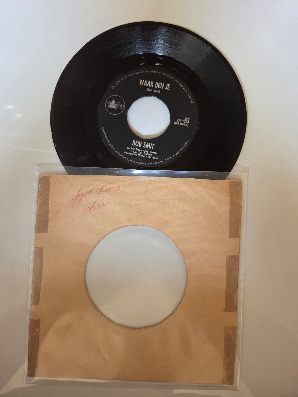 Bob Smit - Waar ben je, Cd's en Dvd's, Ophalen of Verzenden, Gebruikt, 7 inch, Nederlandstalig