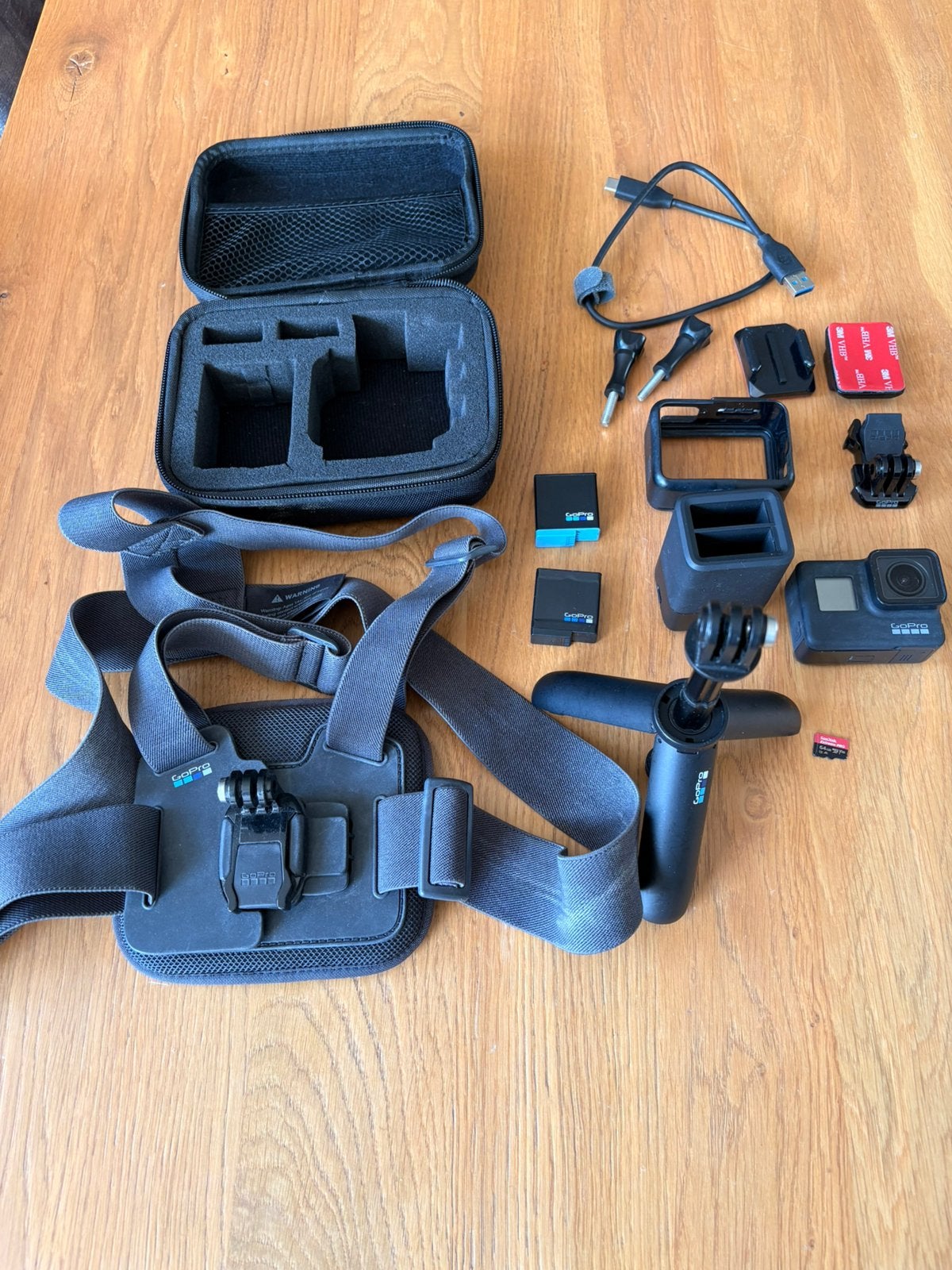 GoPro HERO7 Black | complete set met veel accessoires, Ophalen of Verzenden, Gebruikt, GoPro
