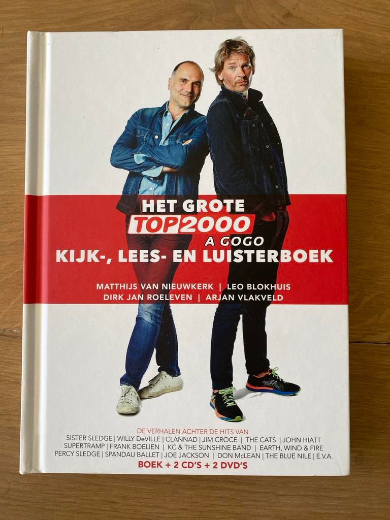 Het Grote Top2000 A Gogo Kijk-, Lees- en Luisterboek, Ophalen of Verzenden, Zo goed als nieuw, Algemeen
