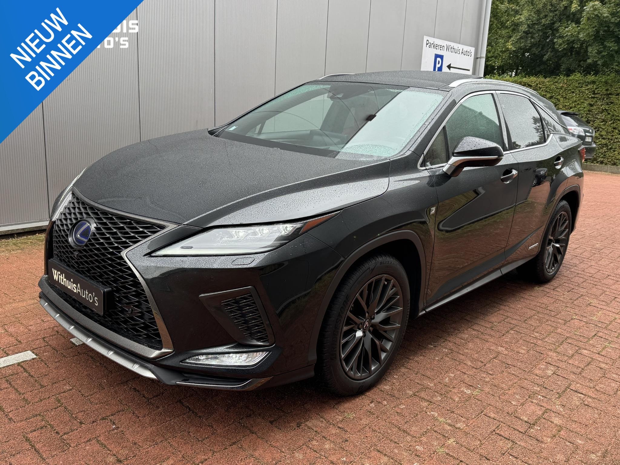 Lexus RX 450h AWD F Sport Premium Full Option Facelift, Auto's, Automaat, Gebruikt, Euro 6, Leder