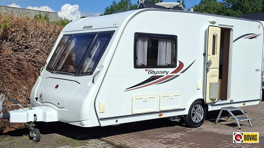 Elddis Odyssey 462 incl. Mover en voortent !, Standaardzit, Elddis, Lengtebed, Tot en met 2