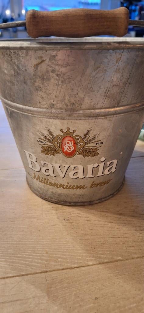 Bavaria emmer ijsemmer koeler (21326), Verzamelen, Biermerken, Ophalen of Verzenden, Zo goed als nieuw, Bavaria