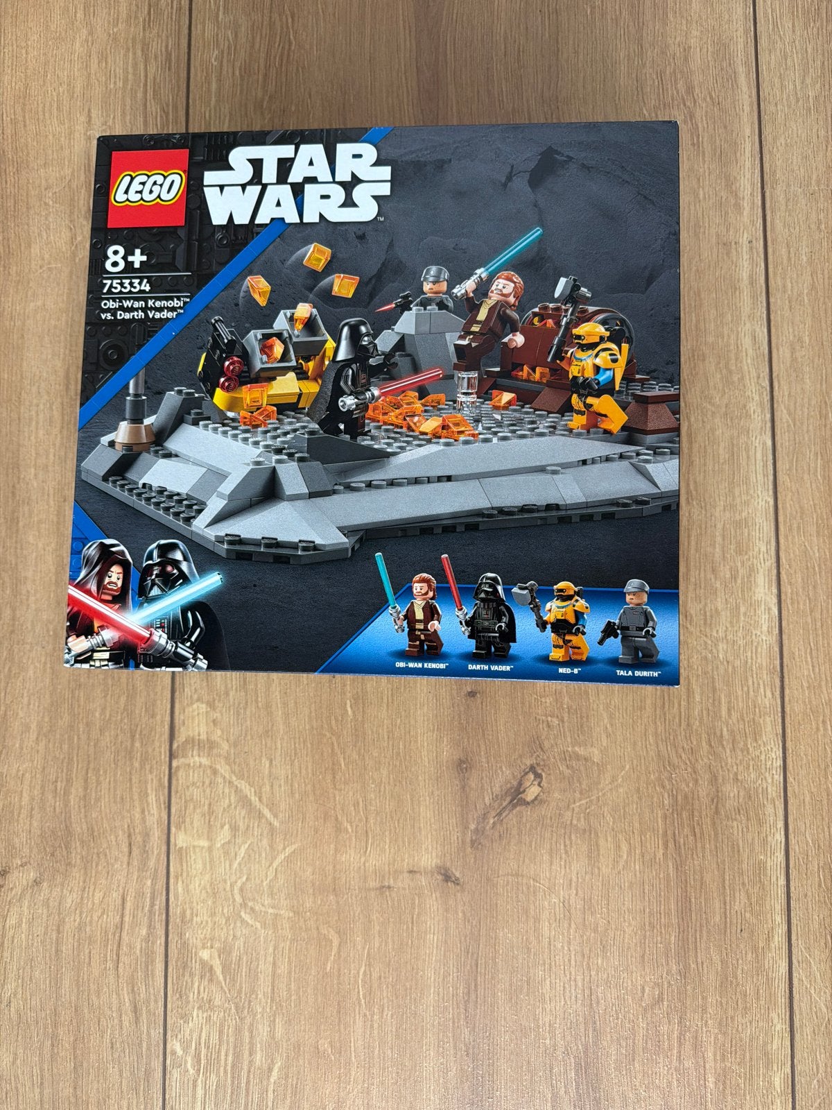 LEGO Star Wars 75334 Obi-Wan Kenobi vs. Darth Vader, Star Wars, Lego, Nieuw, Ophalen of Verzenden