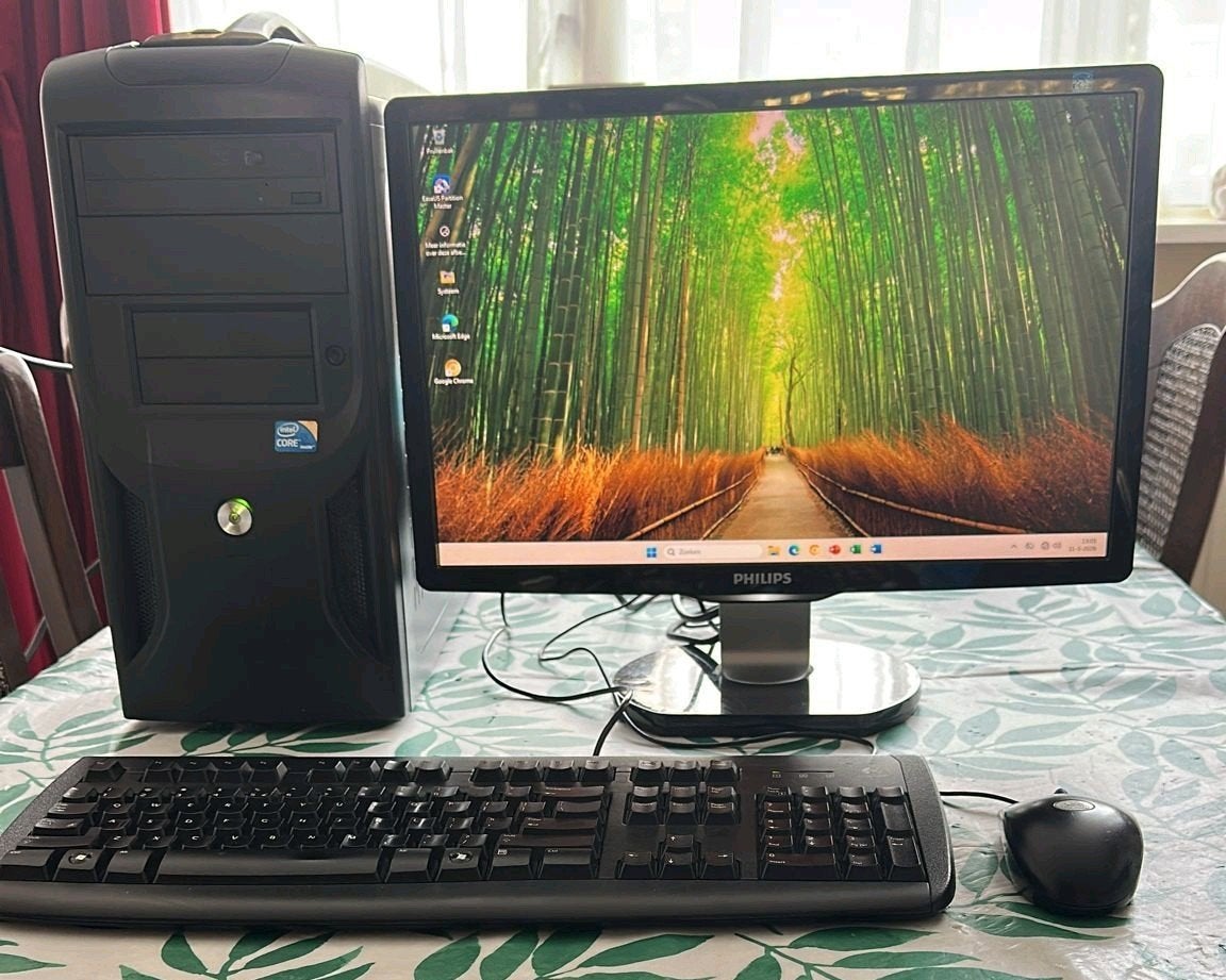 i5 game pc complete set, Computers en Software, Desktop Pc's, Ophalen, 3 tot 4 Ghz, SSD