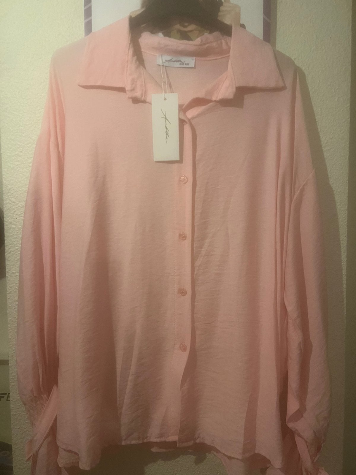 Ambika blouse one size, Ophalen of Verzenden, Nieuw, Maat 38/40 (M), Roze