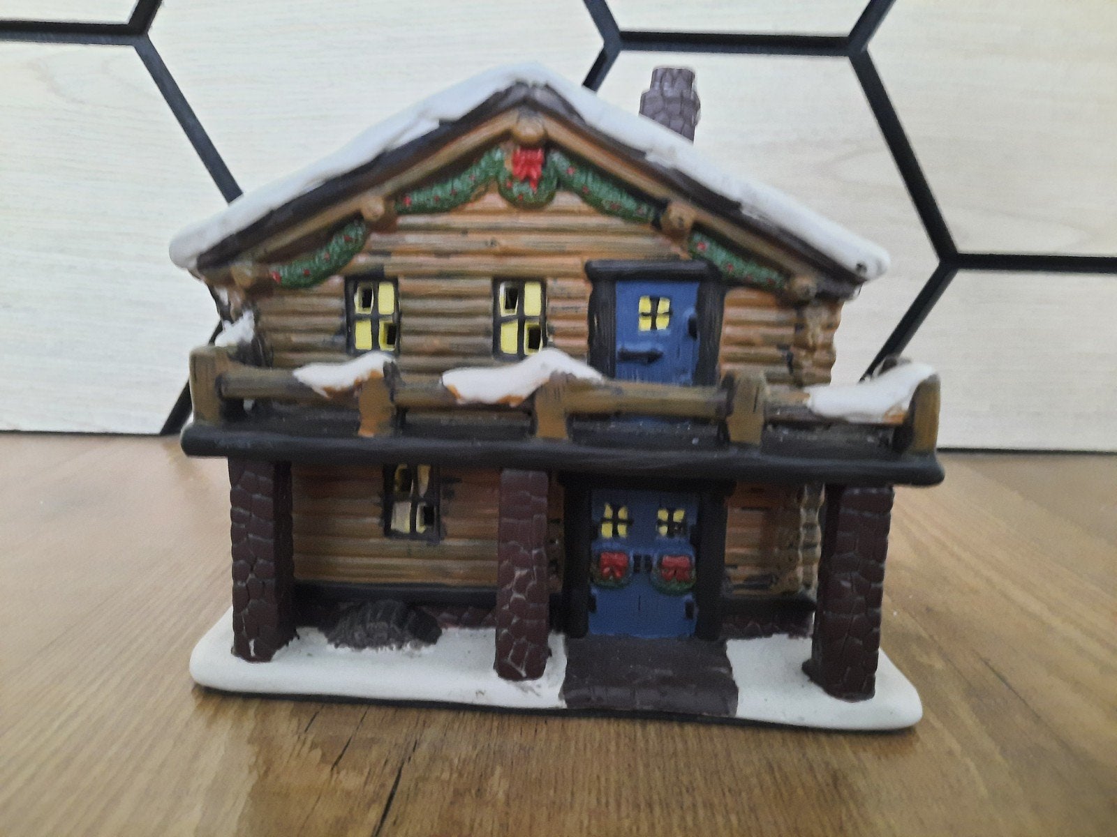 kerstdorp huisje porselein, Ophalen of Verzenden, Zo goed als nieuw