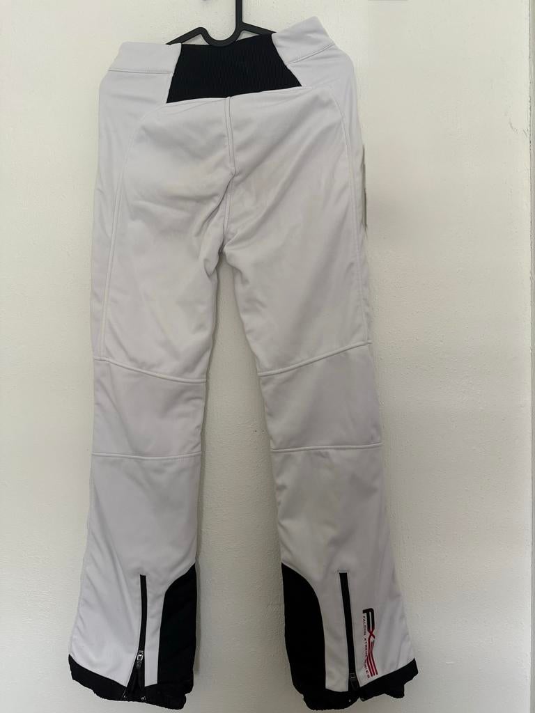 Falcon witte skibroek - Maat XS - Goede kwaliteit, Ophalen of Verzenden, Gedragen, Maat 34 (XS) of kleiner, Broek