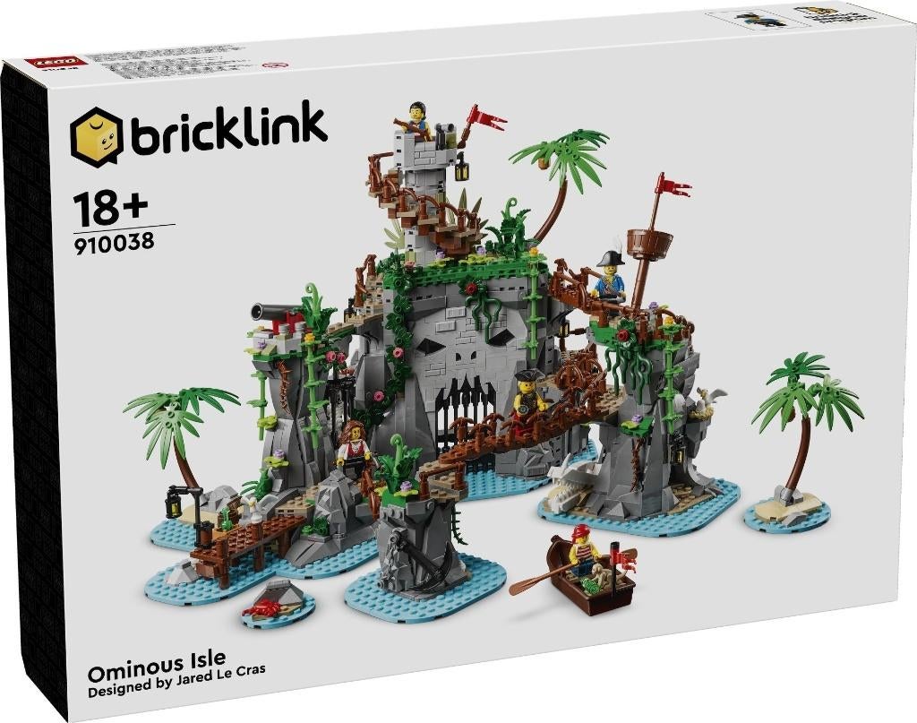 Lego Bricklink 910038 Ominous Isle / Onheilspellend eiland, Ophalen, Nieuw, Complete set, Lego