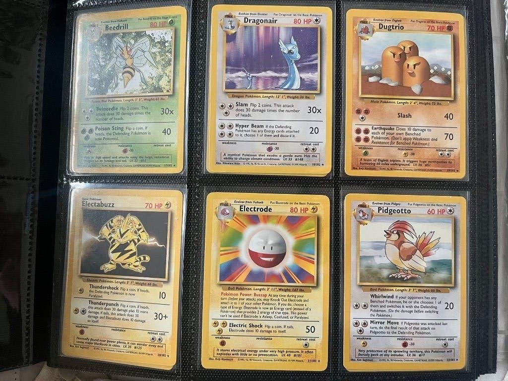 Pokemon Base Set - Non Holo's - Losse Verkoop, Verzenden, Gebruikt, Meerdere kaarten