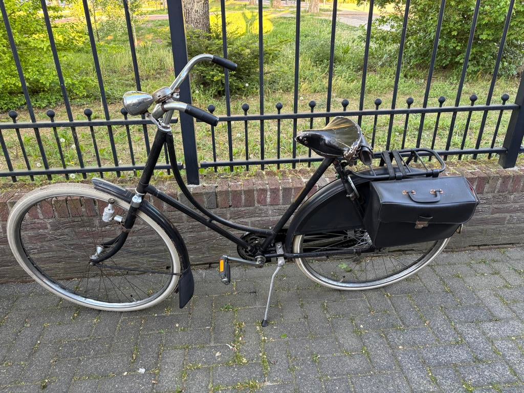Gazelle oma fiets jaren 50, 50 tot 53 cm, Ophalen, Gebruikt, Terugtraprem