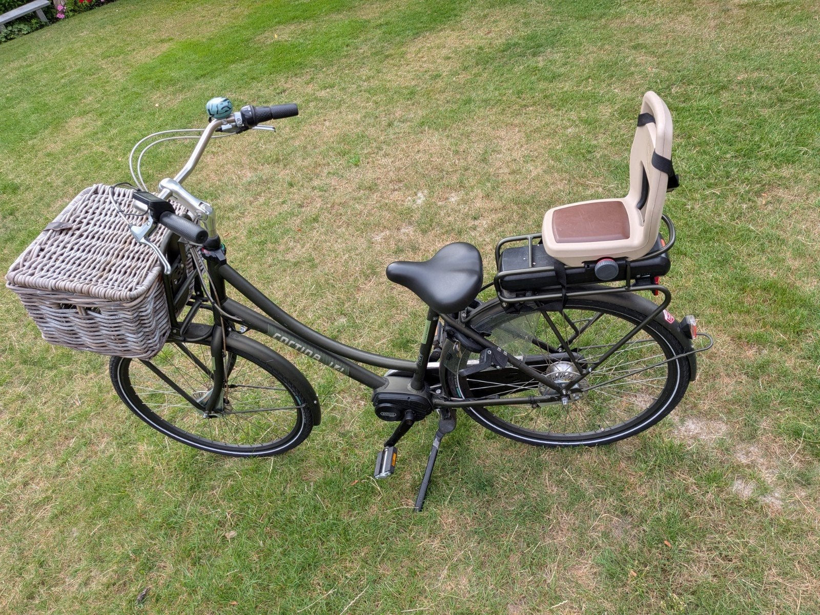 Cortina elektrische fiets met mandje, recent onderhoud, Ophalen of Verzenden