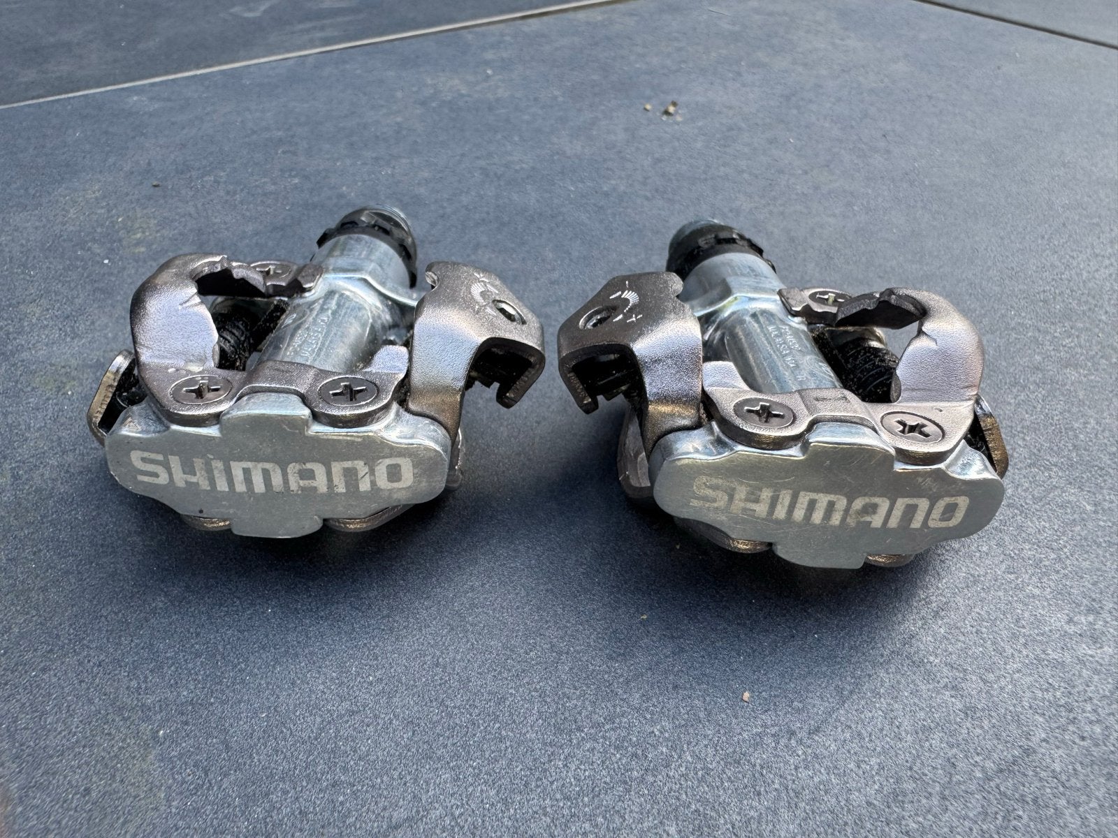 Shimano SPD Pedalen - Zo goed als nieuw, Fietsen en Brommers, Fietsonderdelen, Crankstel of Pedalen, Ophalen of Verzenden, Aluminium