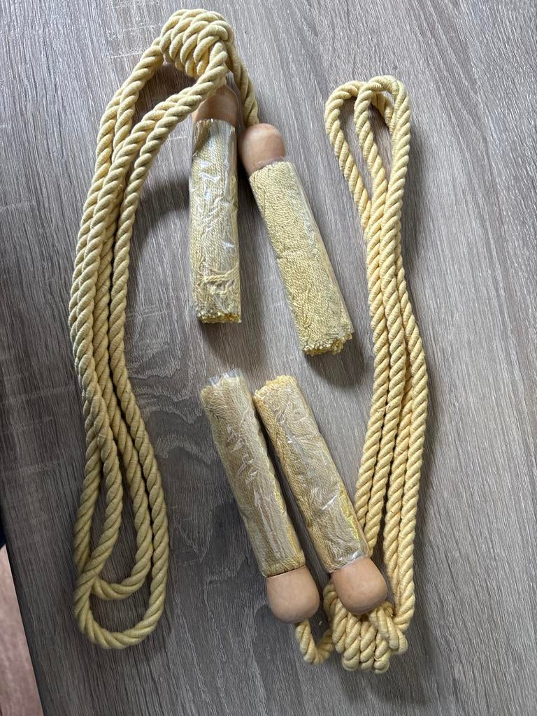 Nieuwe Gordijn Embrasses / Sierkoorden - Set van 2, Ophalen of Verzenden, Nieuw, Beige, 200 cm of meer