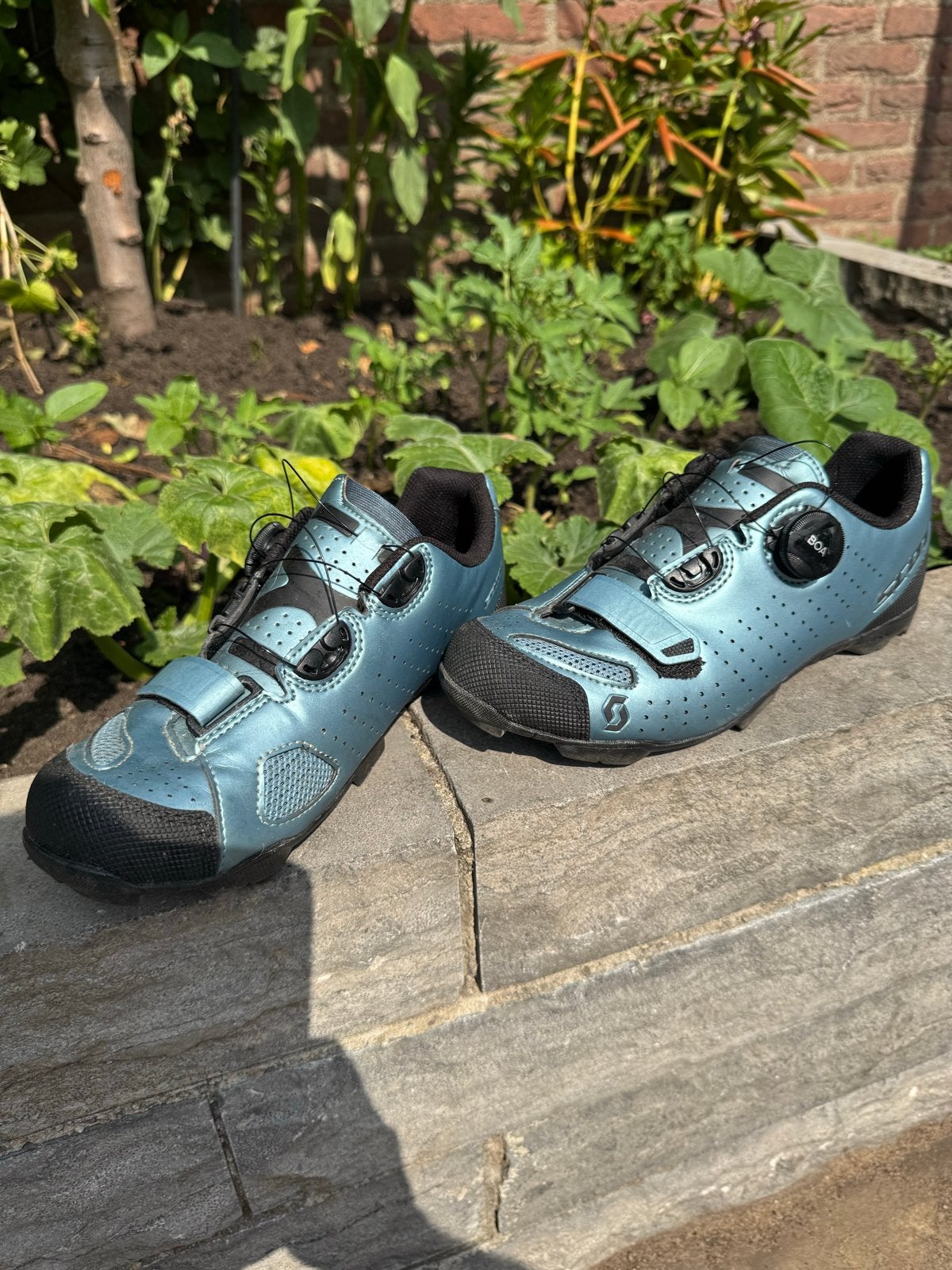 Lichtblauwe Scott fietsschoenen BOA systeem maat 39 SPD, Ophalen of Verzenden, Gebruikt, Overige maten, Schoenen