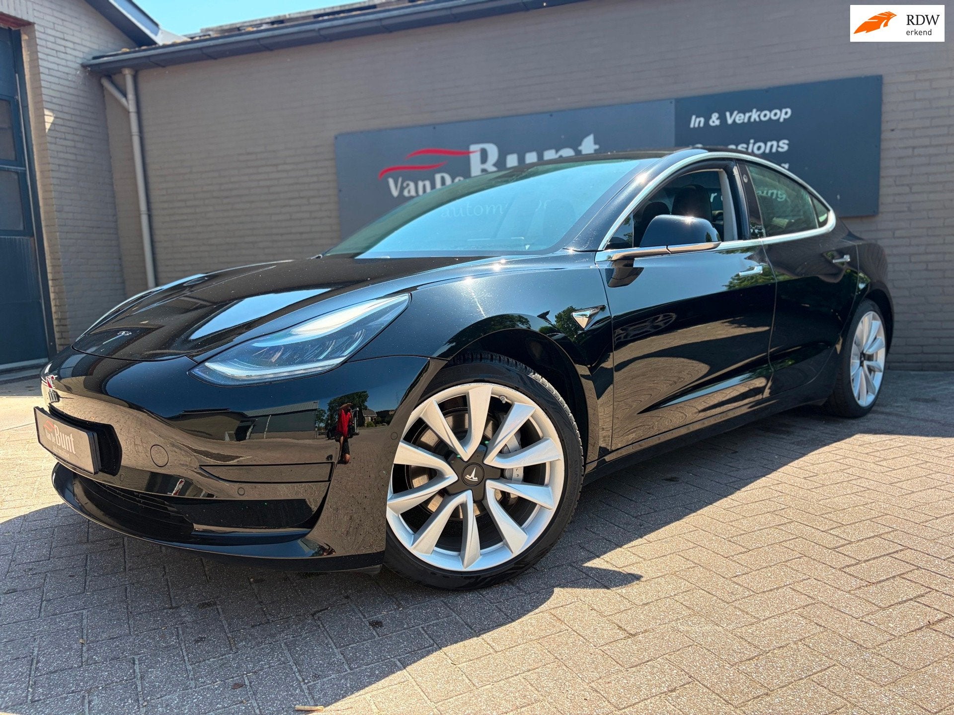 Tesla Model 3 Standard RWD Plus 60 kWh | ORG NL | 1E EIGENAA, Auto's, Tesla, Bedrijf, Te koop, Model 3, ABS, Achteruitrijcamera