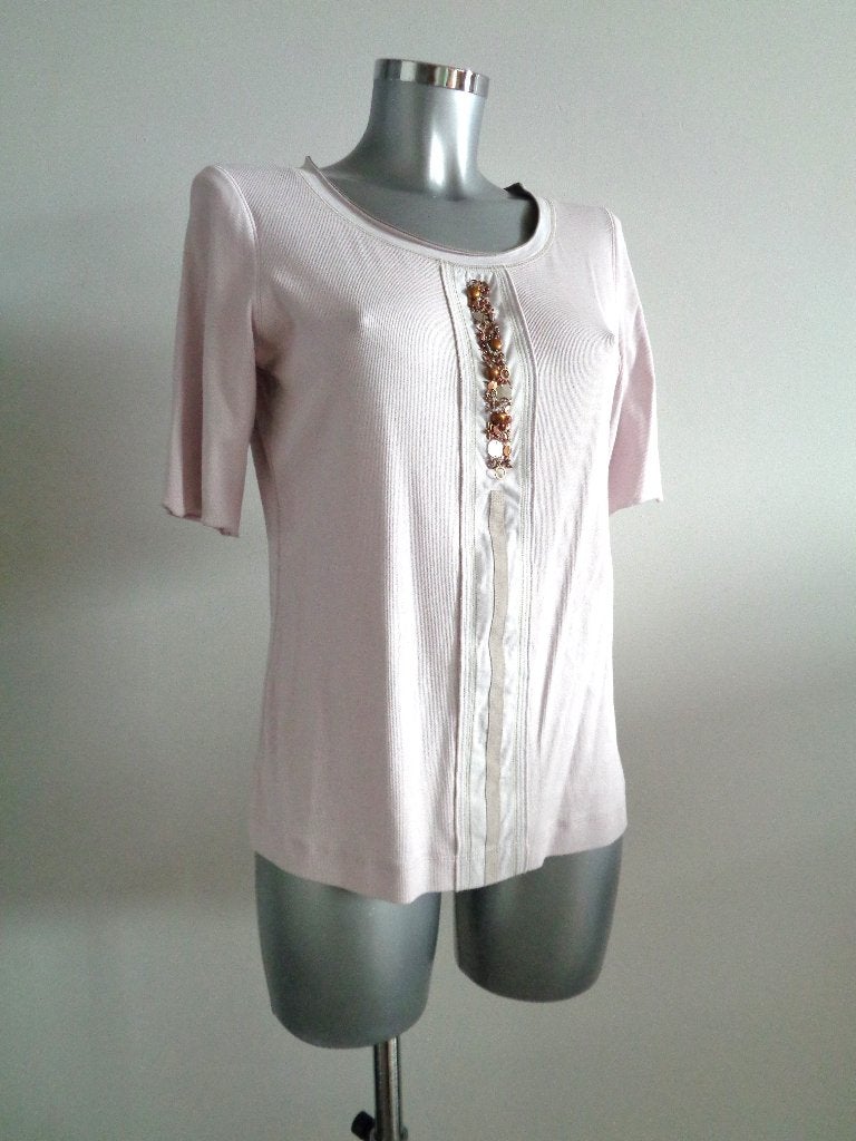 Marccain Sports pastelroze top, maat N4-40 origineel, Maat 38/40 (M), Verzenden, Zo goed als nieuw, Korte mouw