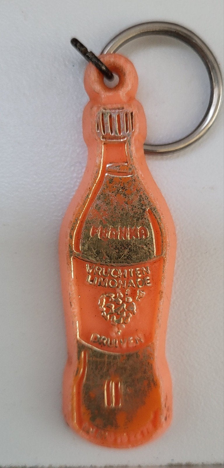 Vintage Franka Vruchten Limonade Sleutelhanger - Druiven, Ophalen of Verzenden, Gebruikt, Overige typen