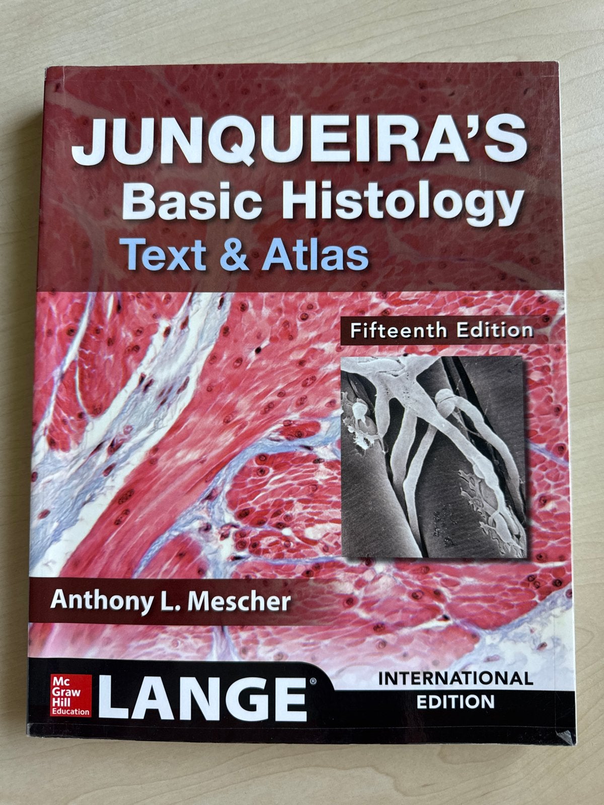 Junqueira's Basic Histology Text & Atlas - 15e editie, Boeken, Ophalen of Verzenden, Beta, Zo goed als nieuw, WO