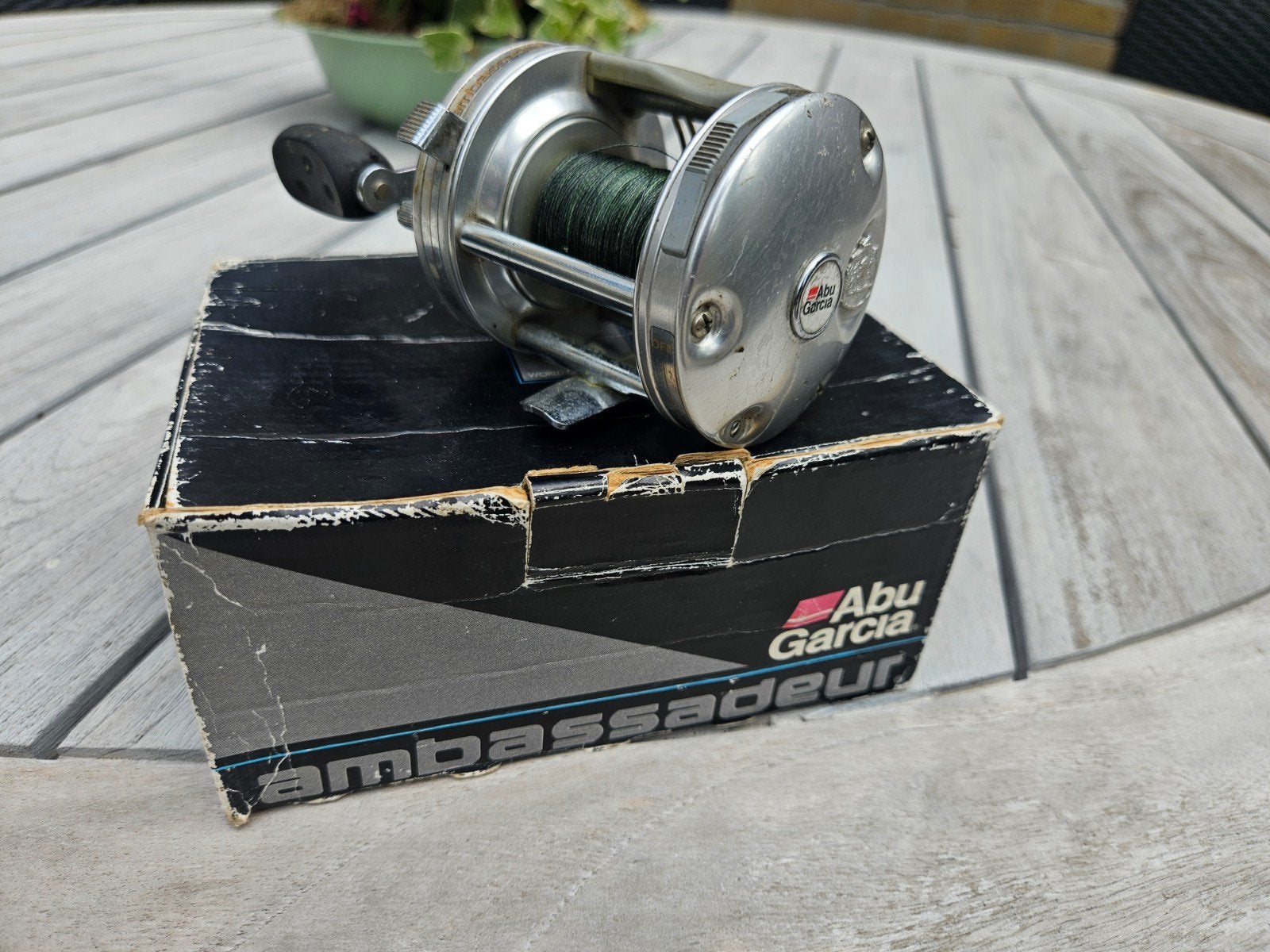 Abu Garcia 6501C3 reel, Watersport en Boten, Hengelsport | Roofvissen, Ophalen of Verzenden, Gebruikt, Molen