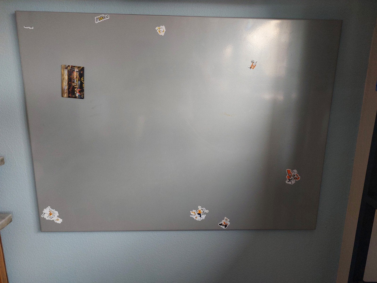 magneetbord, Ophalen, Gebruikt