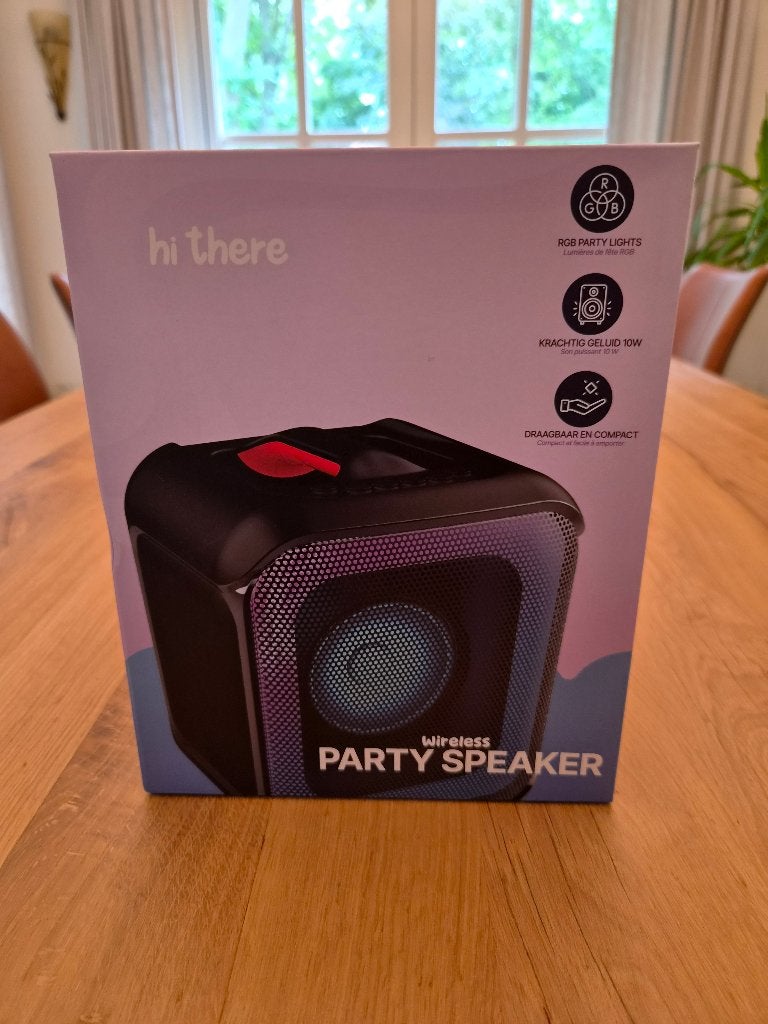 Nieuw! I-Star World draadloze party speaker, compact