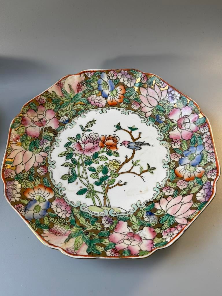 Chinees porseleinen wandbord., Ophalen of Verzenden
