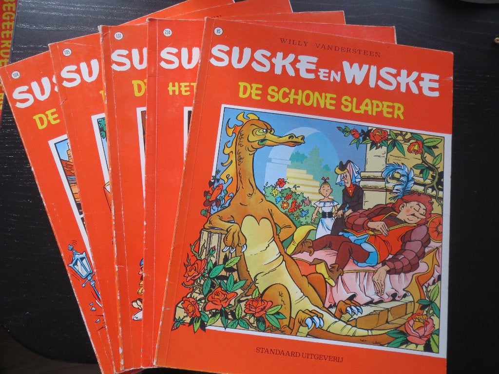 Stripboeken Suske en Wiske   Per stuk € 4,00, Meerdere stripboeken, Ophalen of Verzenden, Gelezen
