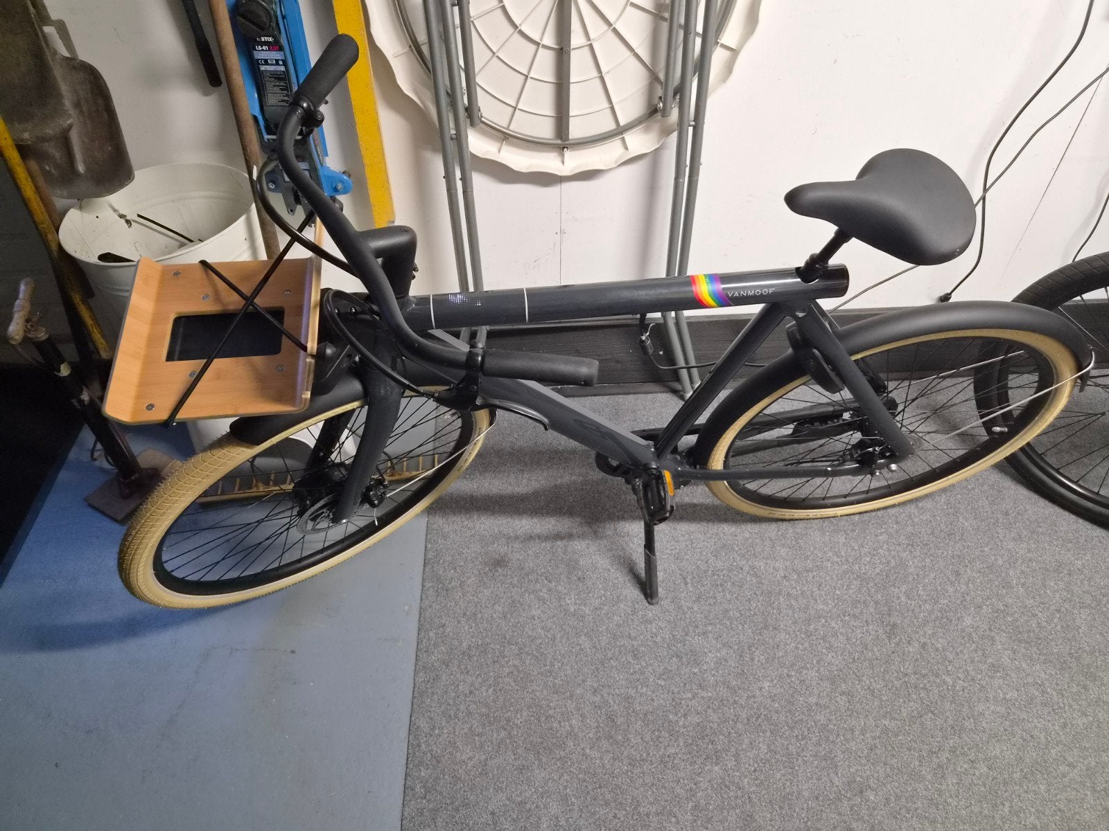 VanMoof S2 E-bike met voorrek, Ophalen, Gebruikt, Schijfrem, Overige merken