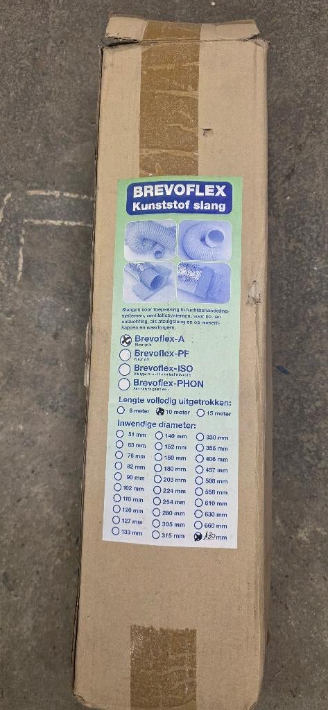 Brevoflex kunstof slang, Doe-het-zelf en Verbouw, Ventilatie en Afzuiging, Ophalen, Nieuw, Ventilator en Afzuiger