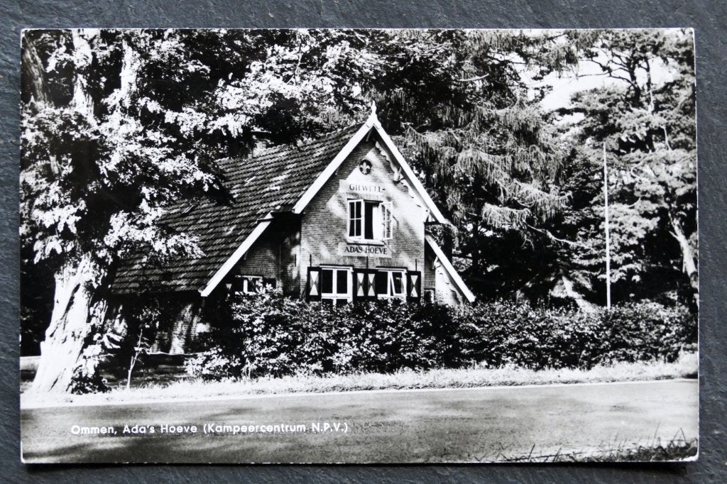 Ada's Hoeve (Kampeercentrum NPV), Ommen, 1965, padvinderij, Verzenden, 1960 tot 1980, Gelopen, Gebouw