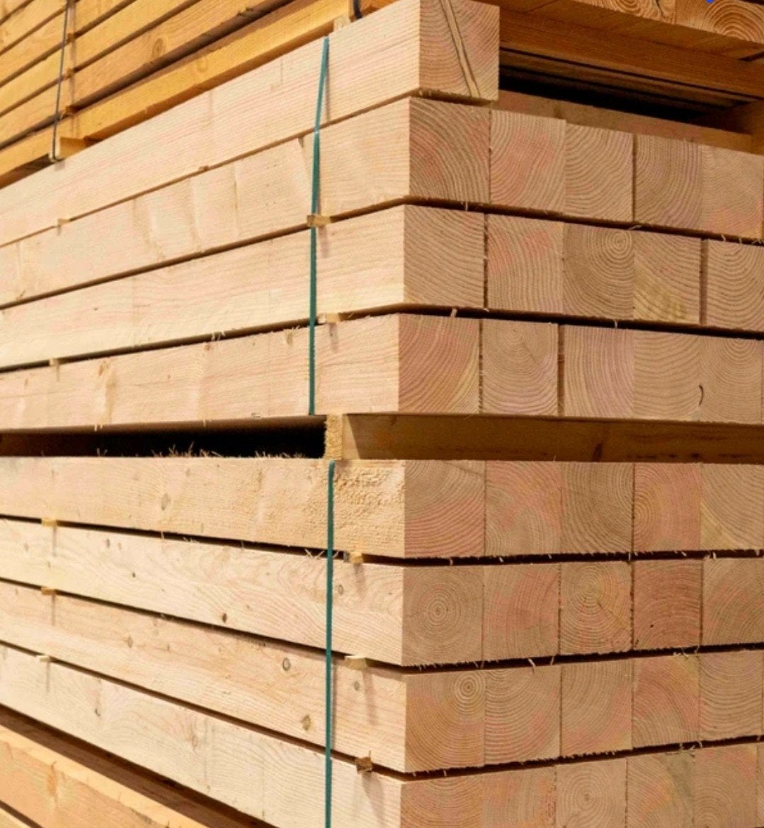 Aanbieding !! Grote voorraad douglas balken 15x15cm €11,99 p, Ophalen, Nieuw, 250 cm of meer, Balken