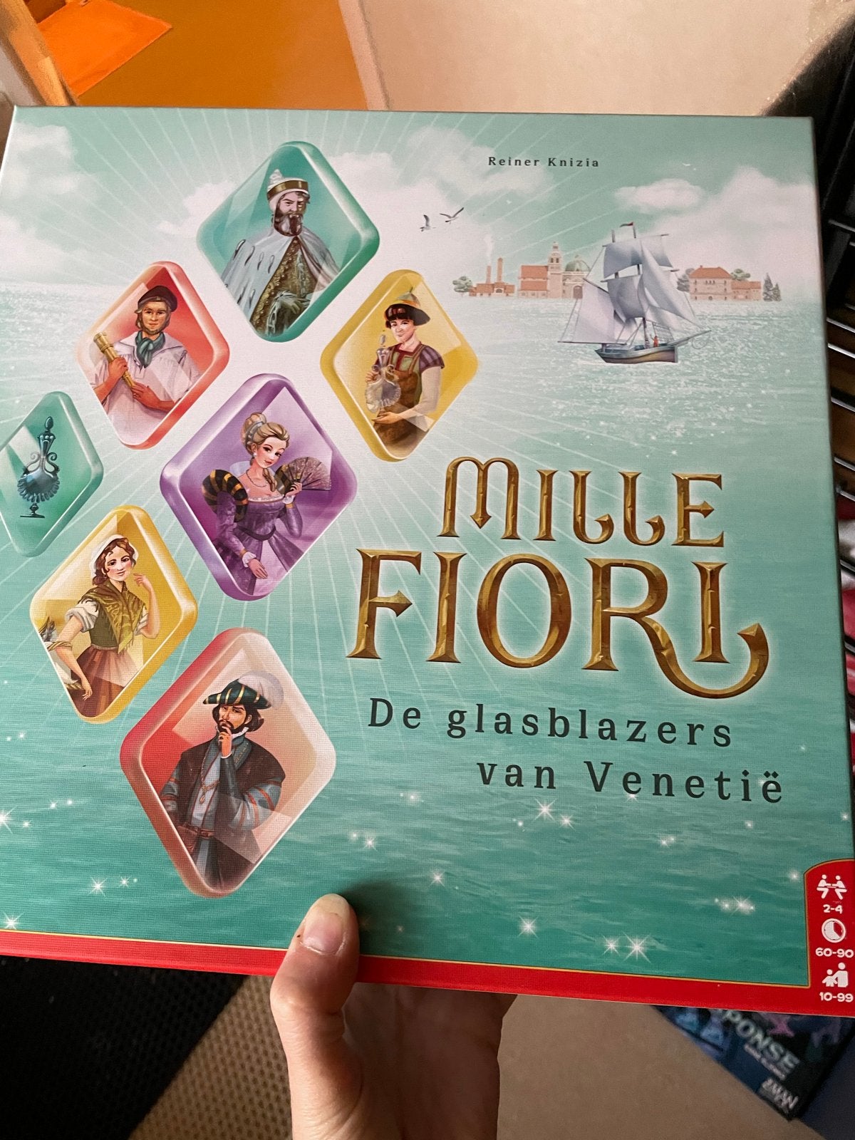 Mille Fiori - Zo goed als nieuw, Hobby en Vrije tijd, Gezelschapsspellen | Bordspellen, Drie of vier spelers, Ophalen, Zo goed als nieuw