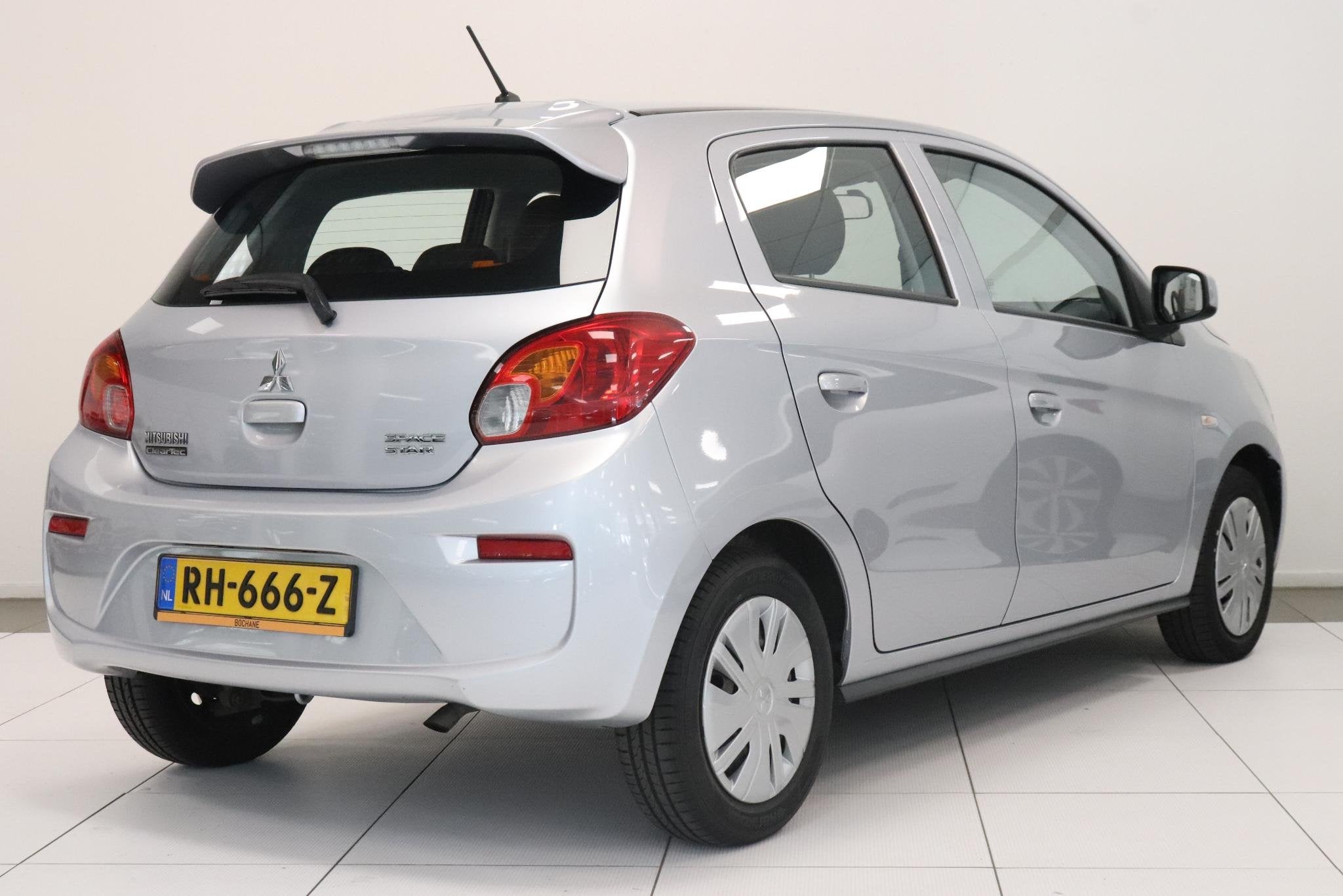 Mitsubishi Space Star 1.0 Cool+ | Automaat | Airco | Radio C, Auto's, Stof, Gebruikt, Origineel Nederlands, Bedrijf