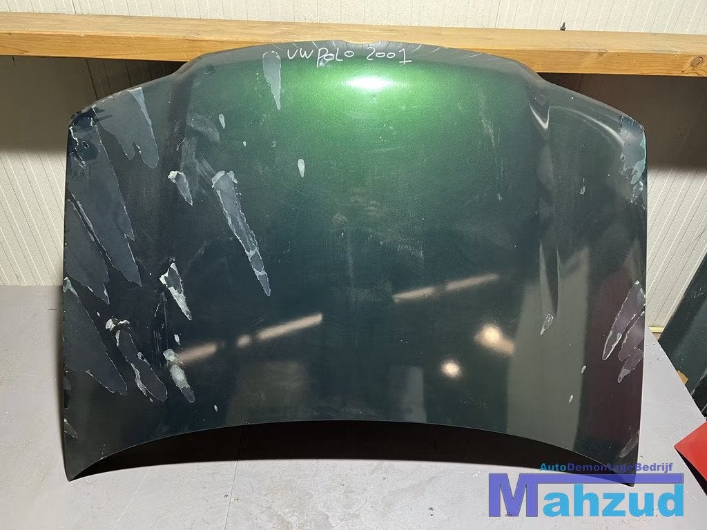VW POLO 6N2 Groen MOTORKAP 1999-2001, Gebruikt, Volkswagen, Volkswagen AG, Motorkap