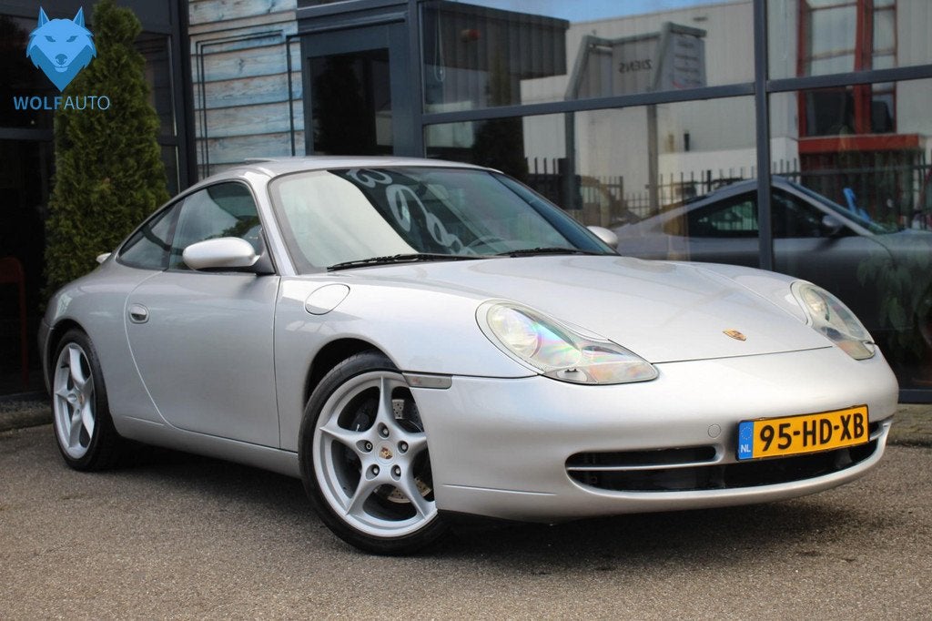 Porsche 911 Carrera Coupe 3.4 300PK Tiptronic NETTE AUTO!, Auto's, Oldtimers, Stof, Zwart, Overige kleuren, 4 stoelen