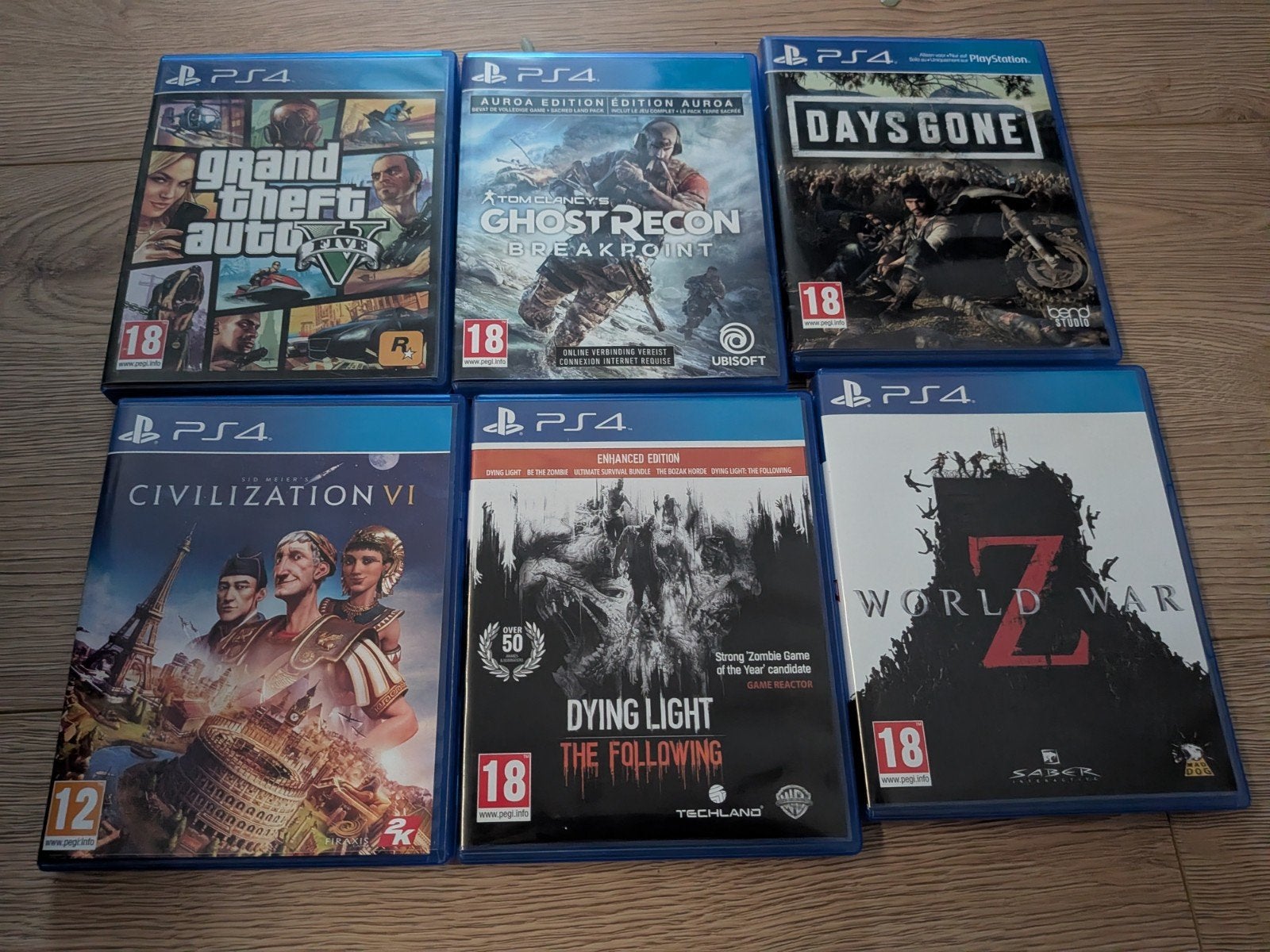 PS4 Games Bundel, Ophalen of Verzenden, Zo goed als nieuw