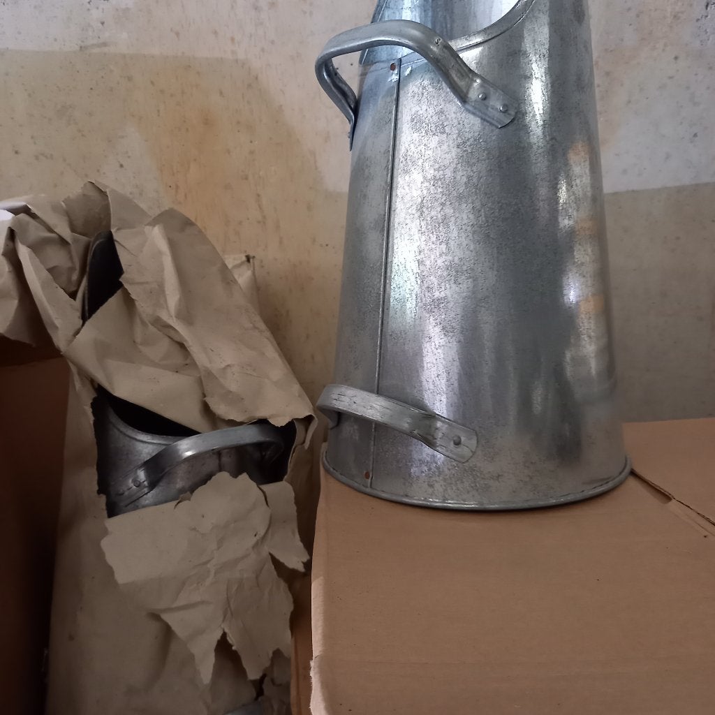 Kolenkit/Paraplubak zink nieuw, Huis en Inrichting, Woonaccessoires | Prullenbakken, Ophalen, Nieuw, Metaal, Minder dan 50 cm