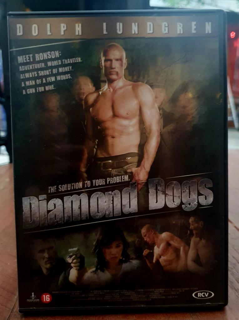 Diamond Dogs - Dolph Lundgren DVD (Actie), Vanaf 16 jaar, Ophalen of Verzenden, Gebruikt, Actie